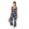 xhilaration-women-floral-print-sleeveless-deep-v-neck-ruffle-wrap-cropped-jumpsuit-navy-m