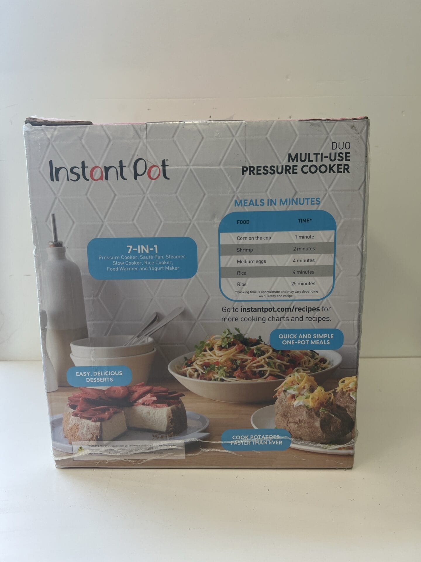 Instant Pot Duo 6 Quart Multi Use Pressure Cooker