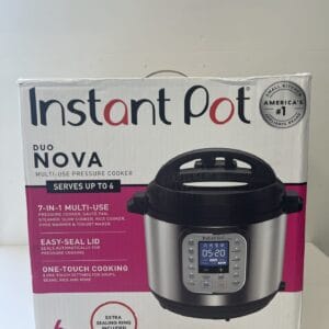 Instant Pot Duo Nova 6 Quart 7 In 1 One Touch Multi Use Programmable Pressure Cooker With New Easy Seal Lid 3