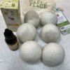 Happy Place Wool Dryer Balls Citrus Essential Oil 7 piece Set Happy Place Wool Dryer Balls Citrus Essential Oil 7 piece Set