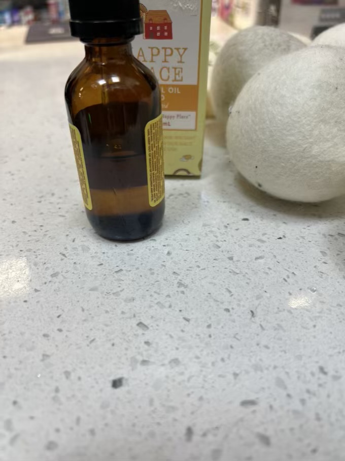 Happy Place Wool Dryer Balls Citrus Essential Oil 7 piece Set