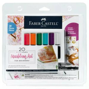36pc 20 Minute Studio Marbling Art for Beginners - Faber-Castell