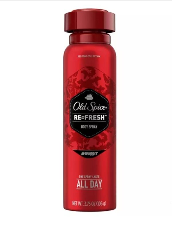 Old Spice Red Zone Swagger Scent Body Spray for Men - 3.75oz