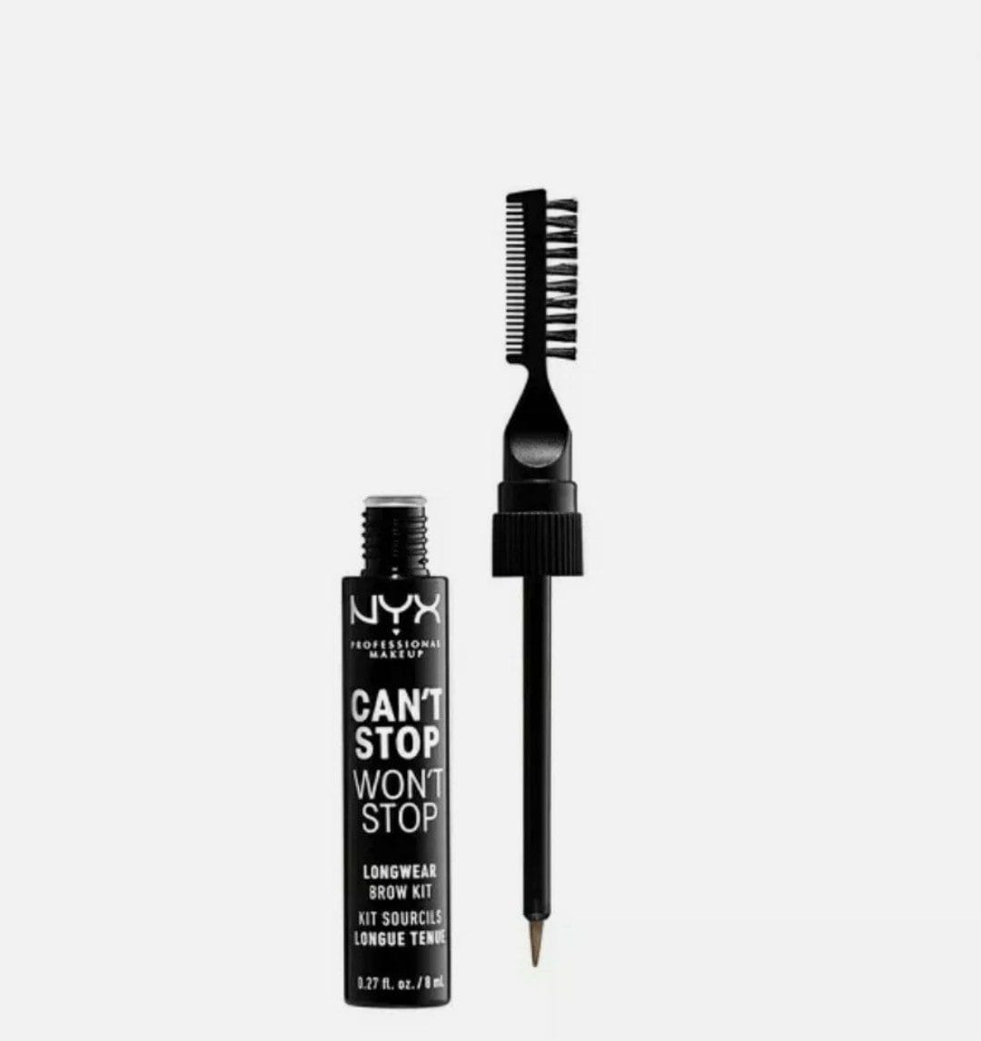 NYX Professional Makeup Can't Stop Won't Stop Longwear Brow Kits 0.27oz - Blonde NYX Professional Makeup Can't Stop Won't Stop Longwear Brow Kits 0.27oz - Blonde