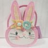 Easter Bunny Felt Basket Pink - Spritz