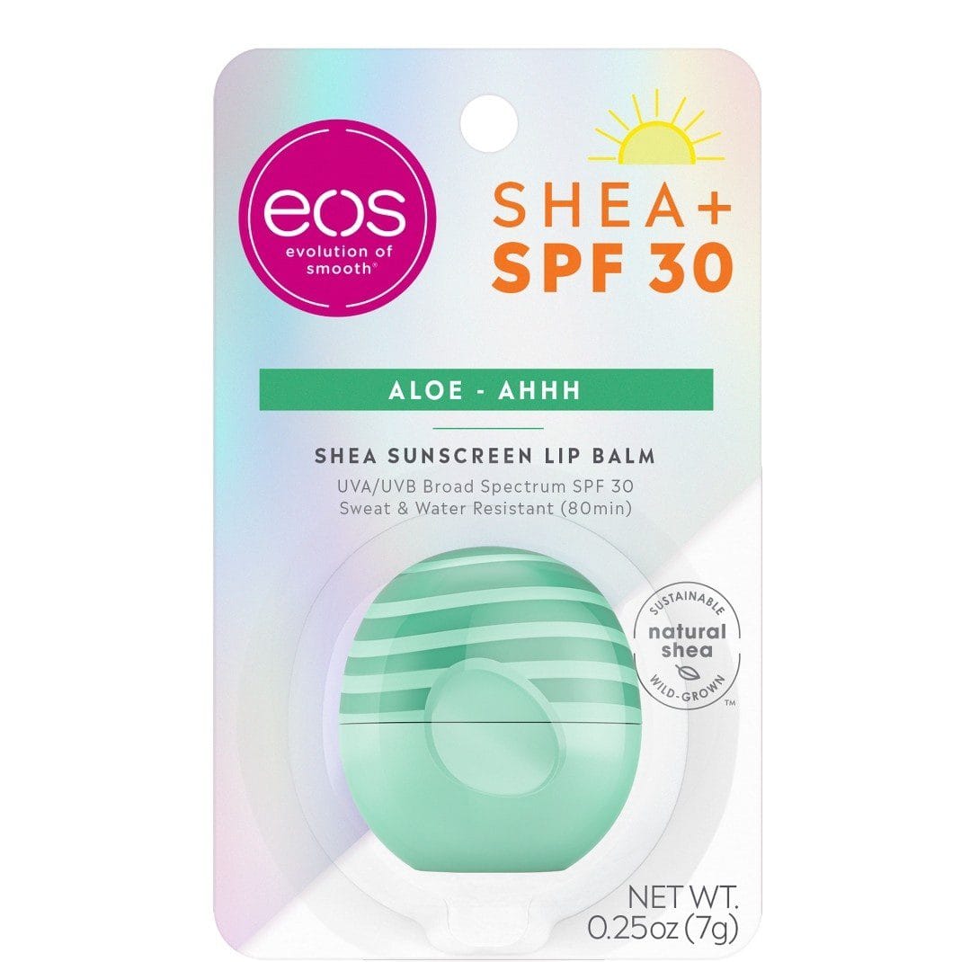eos Active Water Resistant Lip Balm Sphere with Aloe - SPF30 - 0.25oz