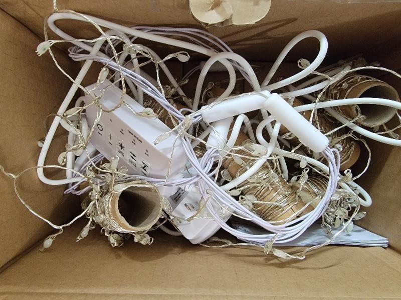 Bethlehem Lights 2-in-1 Plug-in Branch Cascading Wire Lights