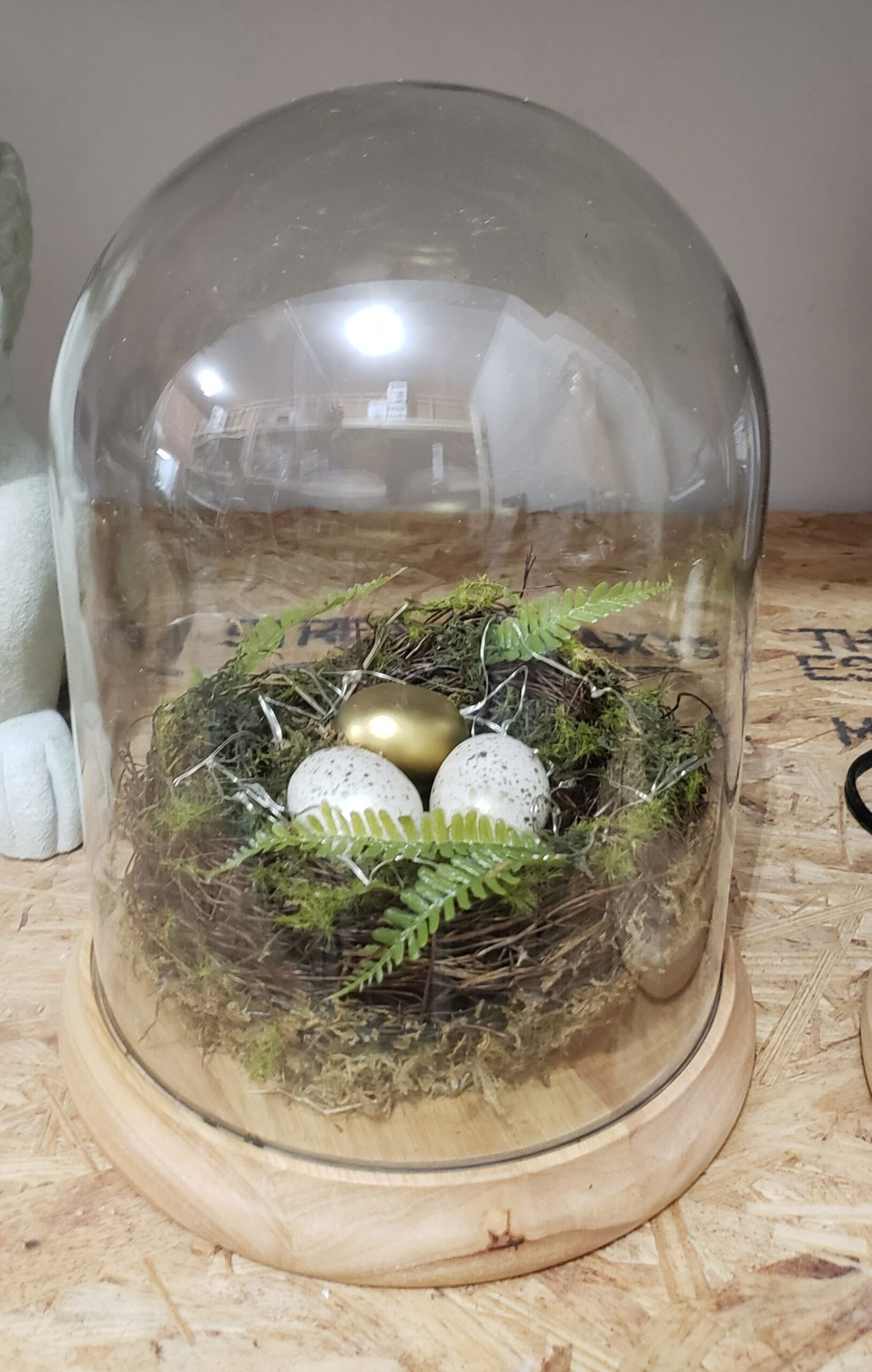 Martha Stewart Illuminated Spring Nest Cloche