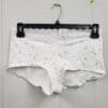 Women's Cotton Boyshort with Lace Waistband - Auden. Size Large Women's Cotton Boyshort with Lace Waistband - Auden. Size Large
