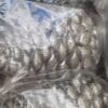 Set of (6) Antiqued Pinecone Ornaments Silver Set of (6) Antiqued Pinecone Ornaments Silver