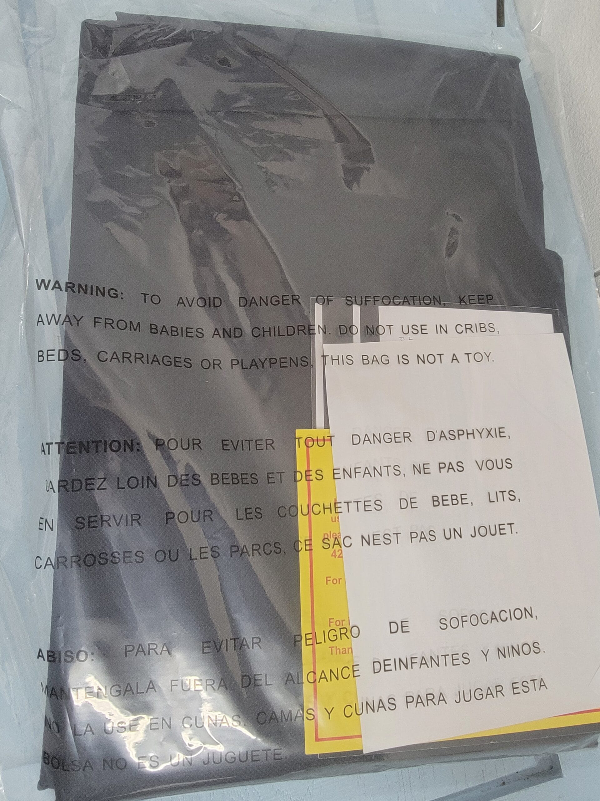 TELESCOPING LADDER BAG BLACK