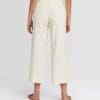 Women's High-Rise Wide Leg Cropped Corduroy Pants - A New Day. Size 4 Women's High-Rise Wide Leg Cropped Corduroy Pants - A New Day. Size 4