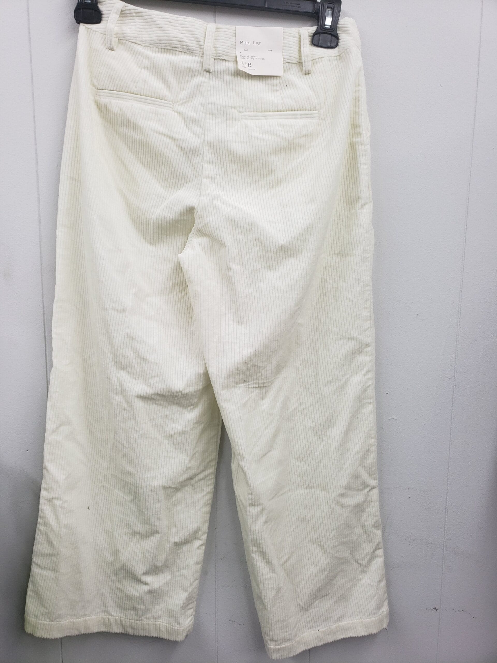 Women's High-Rise Wide Leg Cropped Corduroy Pants - A New Day. Size 4