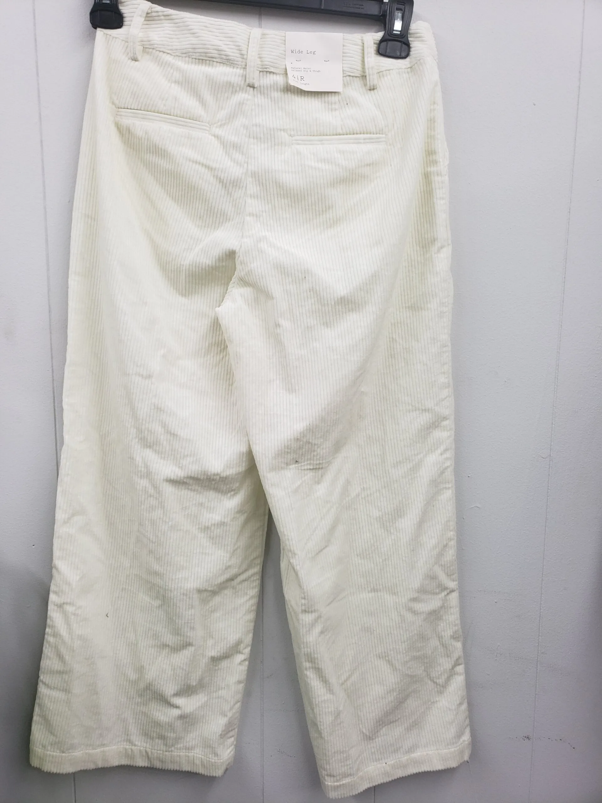 Women's High-Rise Wide Leg Cropped Corduroy Pants - A New Day. Size 4 Women's High-Rise Wide Leg Cropped Corduroy Pants - A New Day. Size 4