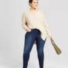 Women's Plus Size Skinny Jeans - Universal Thread Dark Wash Size 20W Women's Plus Size Skinny Jeans - Universal Thread Dark Wash Size 20W