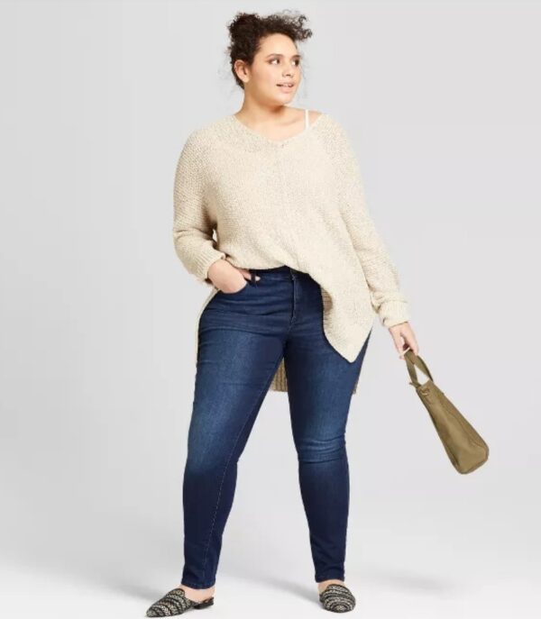 Women's Plus Size Skinny Jeans - Universal Thread Dark Wash Size 20W
