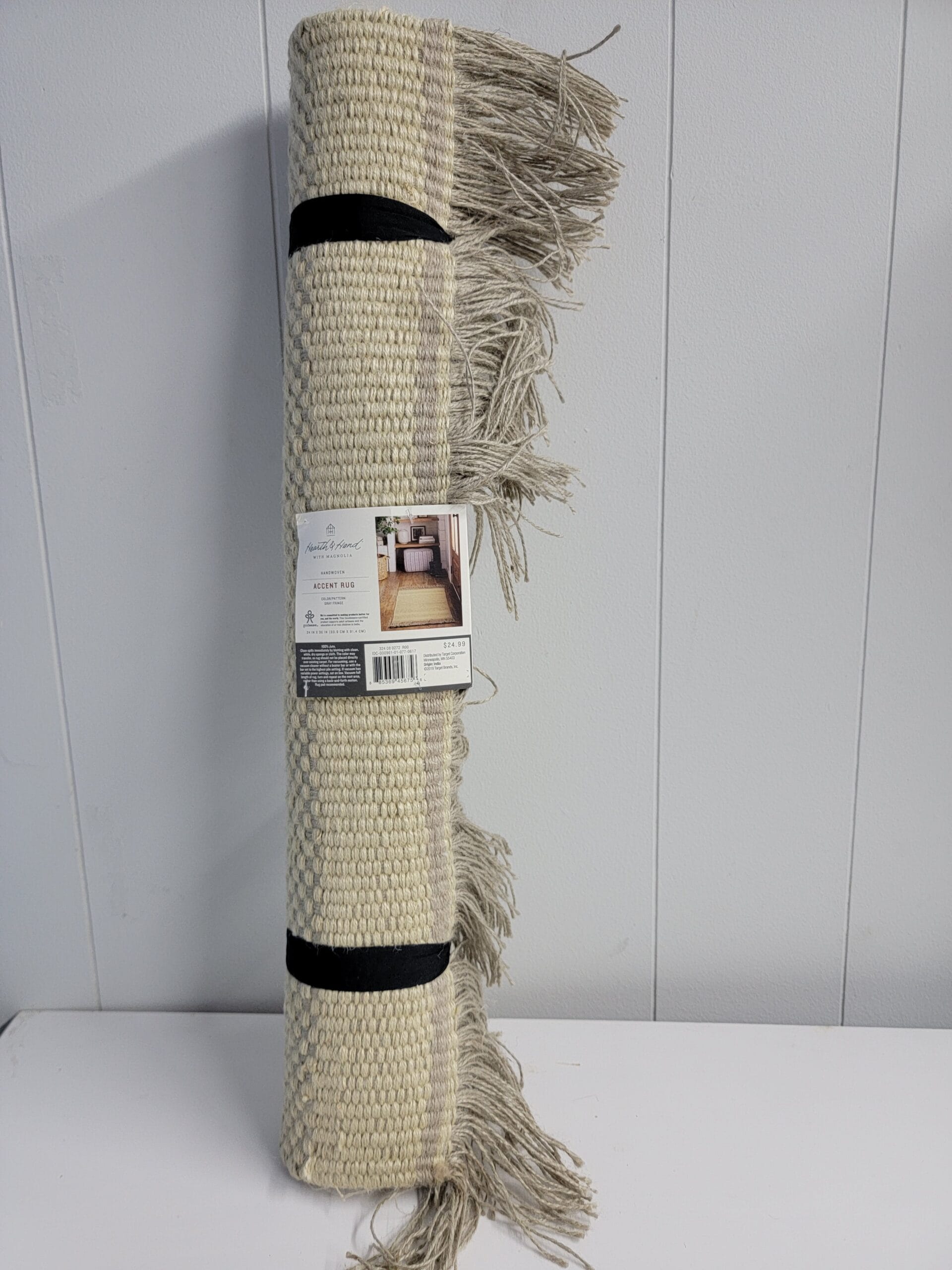 2' x 3' Jute Rug Gray - Hearth & Hand with Magnolia