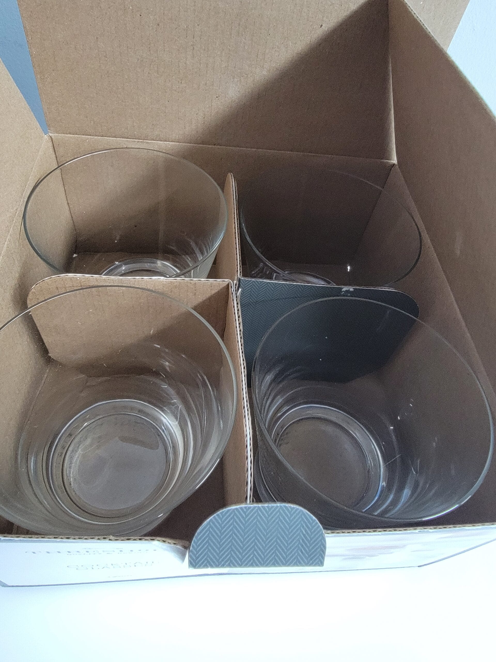 10.7oz 4pk Stemless Cocktail Glasses - Threshold