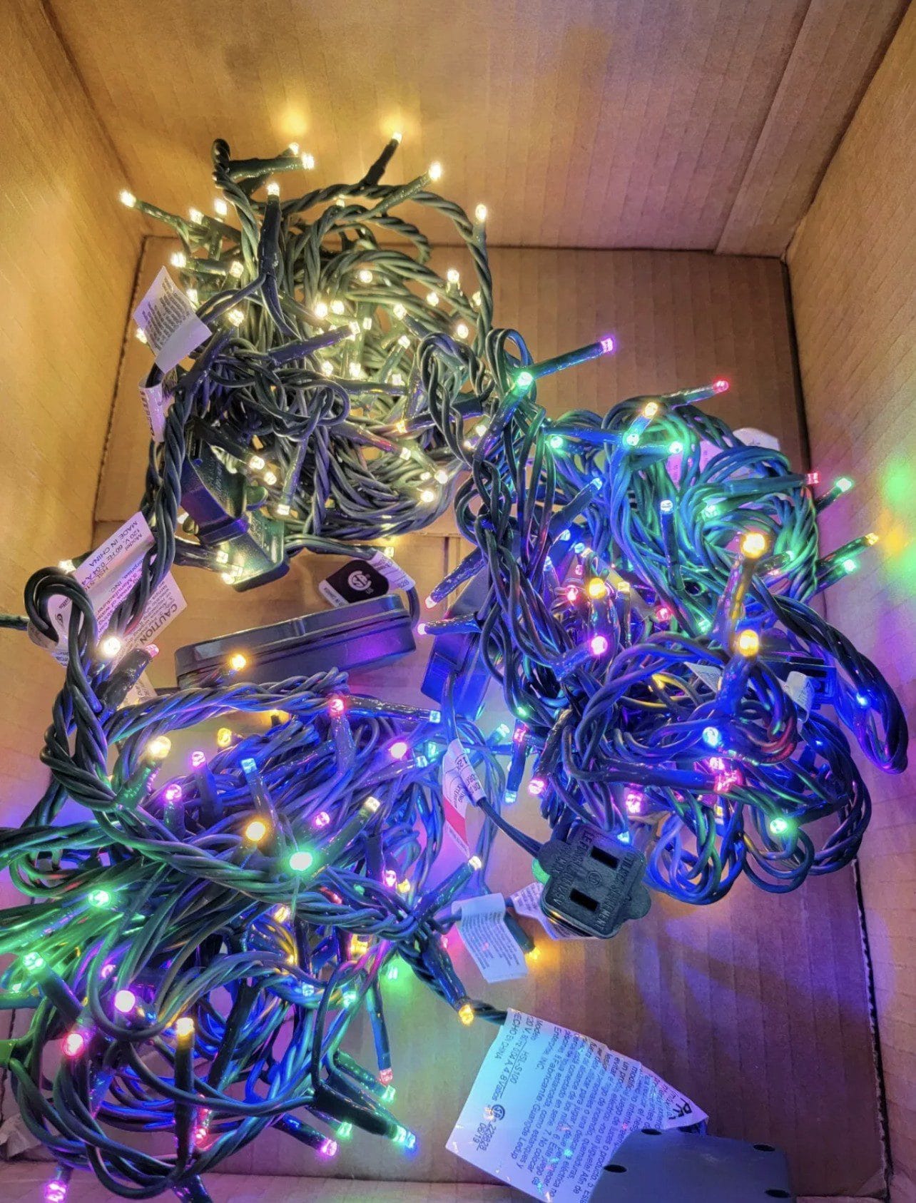 Santa Best S/3 Color Flip Indoor/Outdoor Starry String Lights