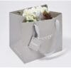 Real Touch Rose & Hydrangeas in Textured Pot w/ Gift Bag by Peony,