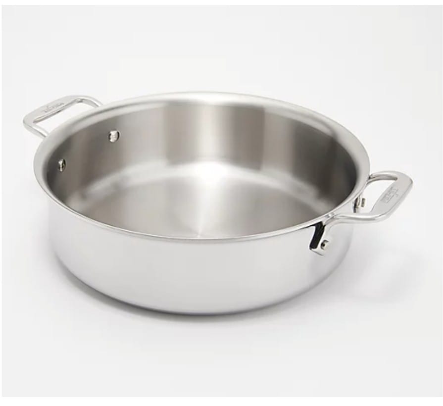 All-Clad D3 Compact Stainless Steel 6-Piece Set with Organizer