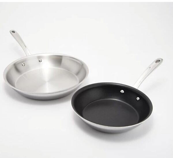 All-Clad D3 Compact Stainless Steel 6-Piece Set with Organizer
