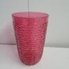 19oz Plastic Wave Texture Tall Tumbler Pink- Opalhouse 19oz Plastic Wave Texture Tall Tumbler Pink- Opalhouse