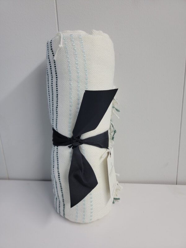 Engineered Plaid Throw Blanket Green/Cream - Hearth & Hand with Magnolia