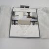 108" x 14" Cotton Solid Table Runner Ivory - Threshold