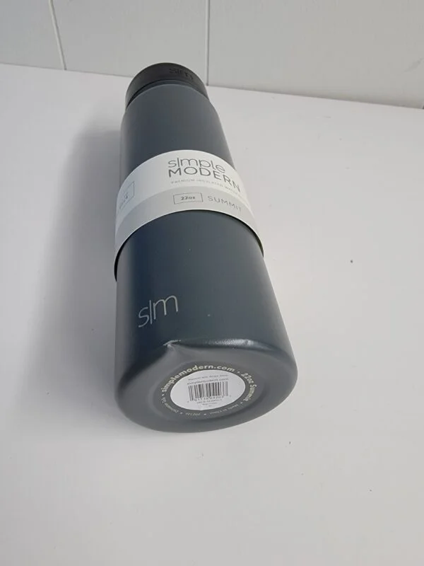 Simple Modern 22oz Insulated Stainless Steel Summit Water Bottle with Straw - Graphite