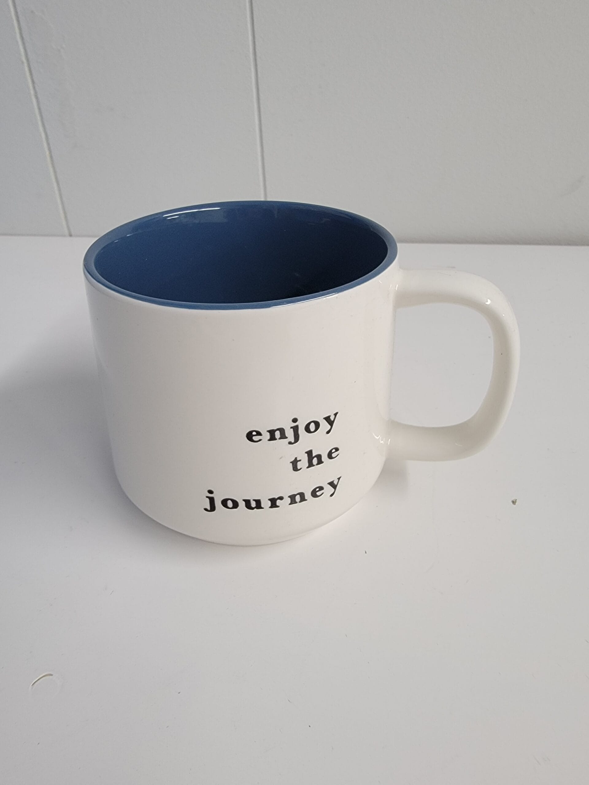 16oz Stoneware Enjoy The Journey Color Splash Mug - Threshold