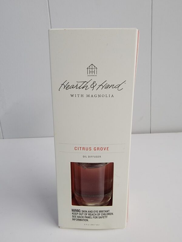 3 fl oz Citrus Grove Seasonal Oil Diffuser - Hearth & Hand with Magnolia