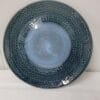 8.5" Ceramic Kingfield Debossed Salad Plate Blue - Threshold