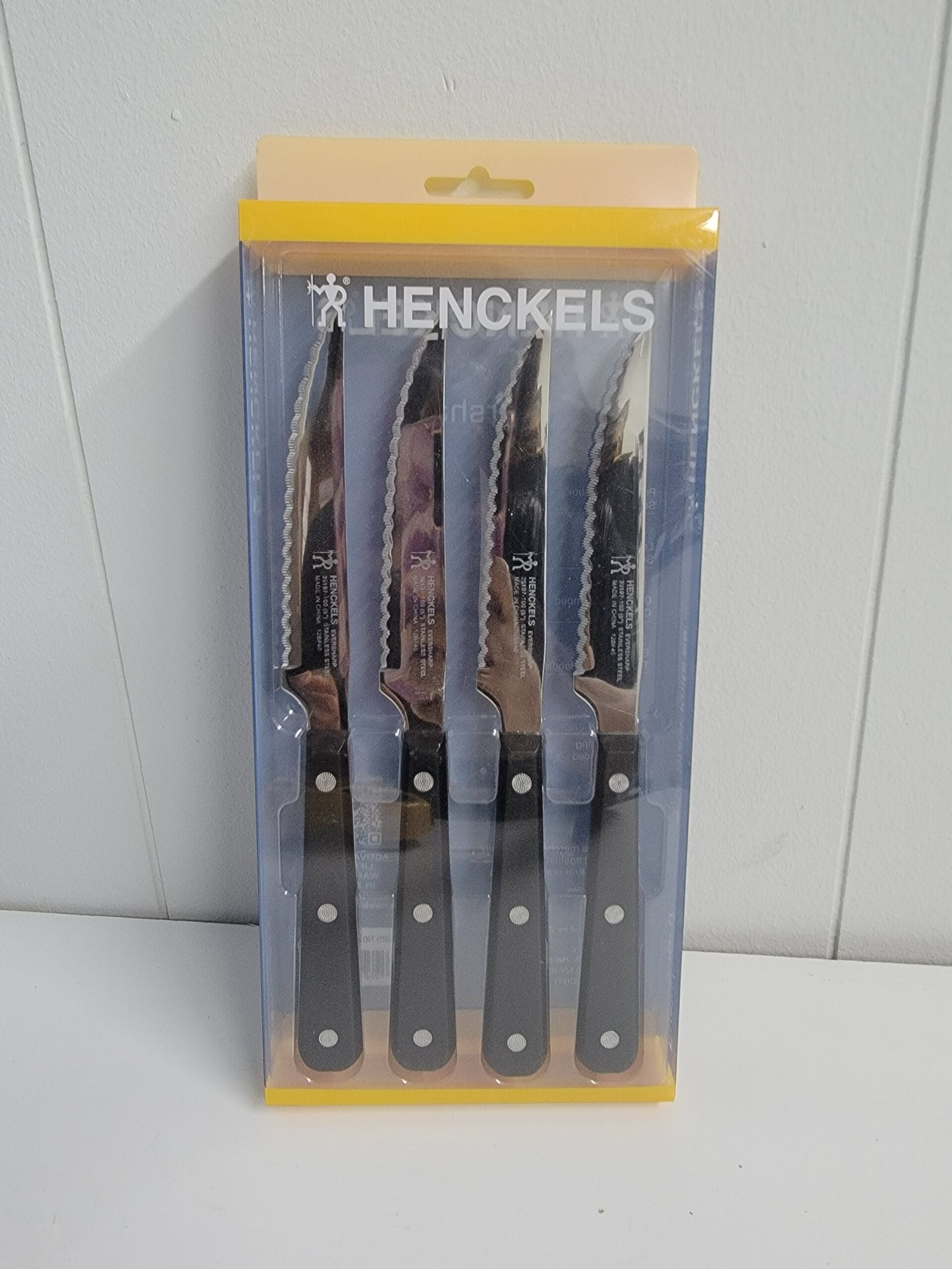 Henckels Eversharp 4pc Steak Knife Set