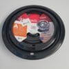 Range Kleen 2pc Porcelain Style A Drip Bowls Black Range Kleen 2pc Porcelain Style A Drip Bowls Black