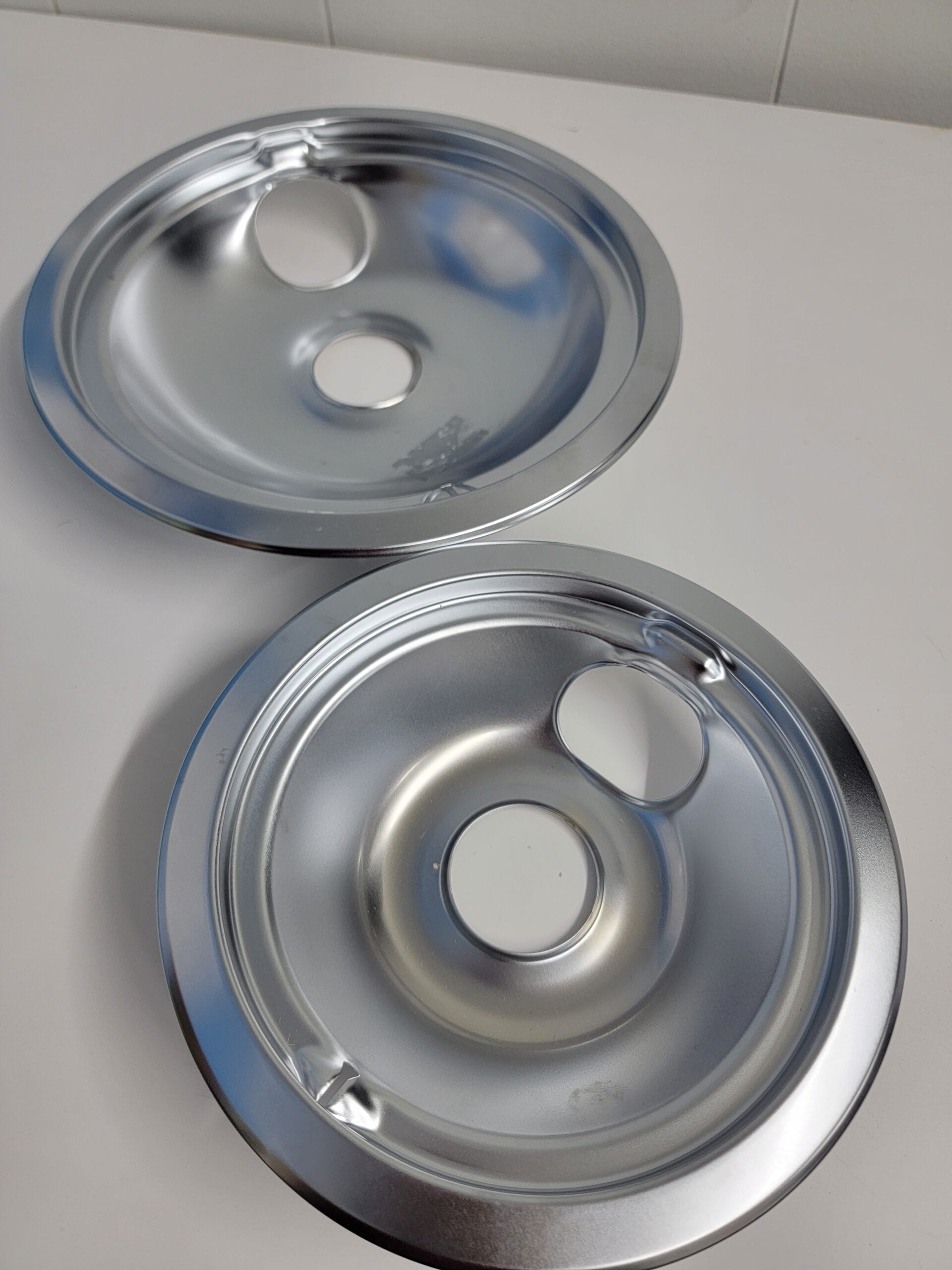 Range Kleen 2pc Chrome Style B Drip Bowls