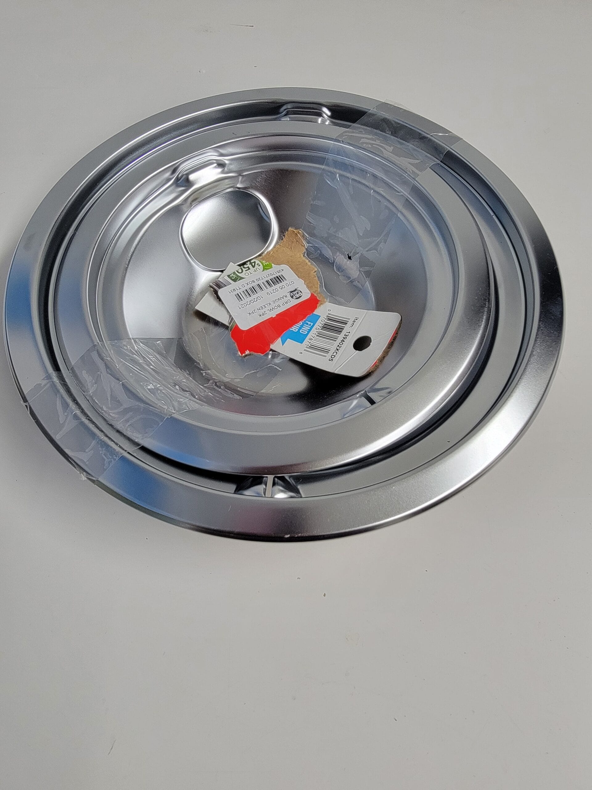 Range Kleen 2pc Chrome Style B Drip Bowls