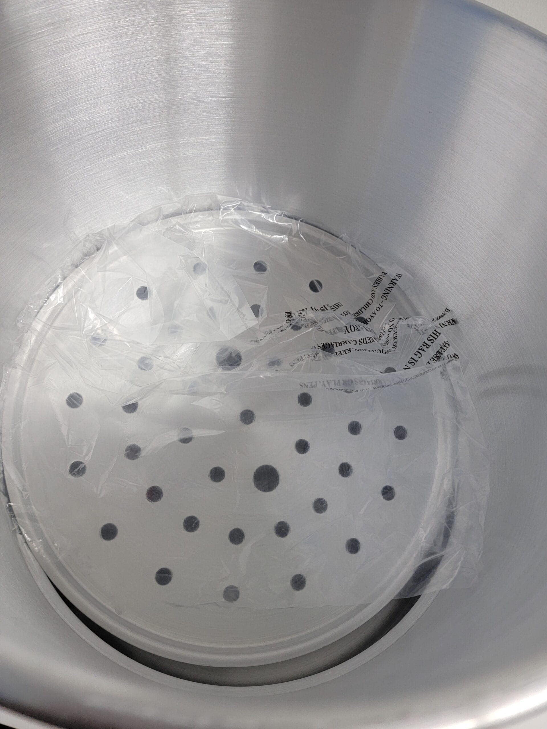 IMUSA 32qt Aluminum Tamale/Seafood Steamer with Ruby Red Handles & Glass Lid