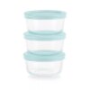 Pyrex 6pc 1 Cup Round Glass Food Storage Value Pack – Mint Pyrex 6pc 1 Cup Round Glass Food Storage Value Pack - Mint