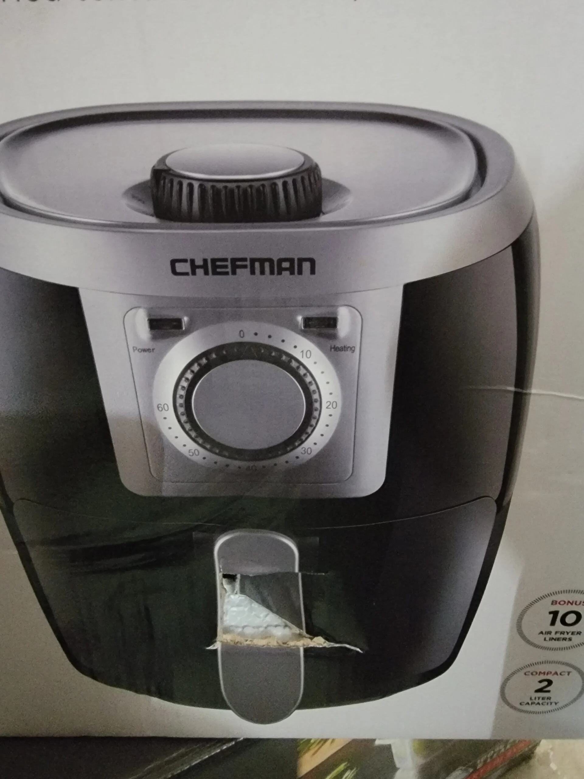 Chefman 2.1 qt analog air fryer online