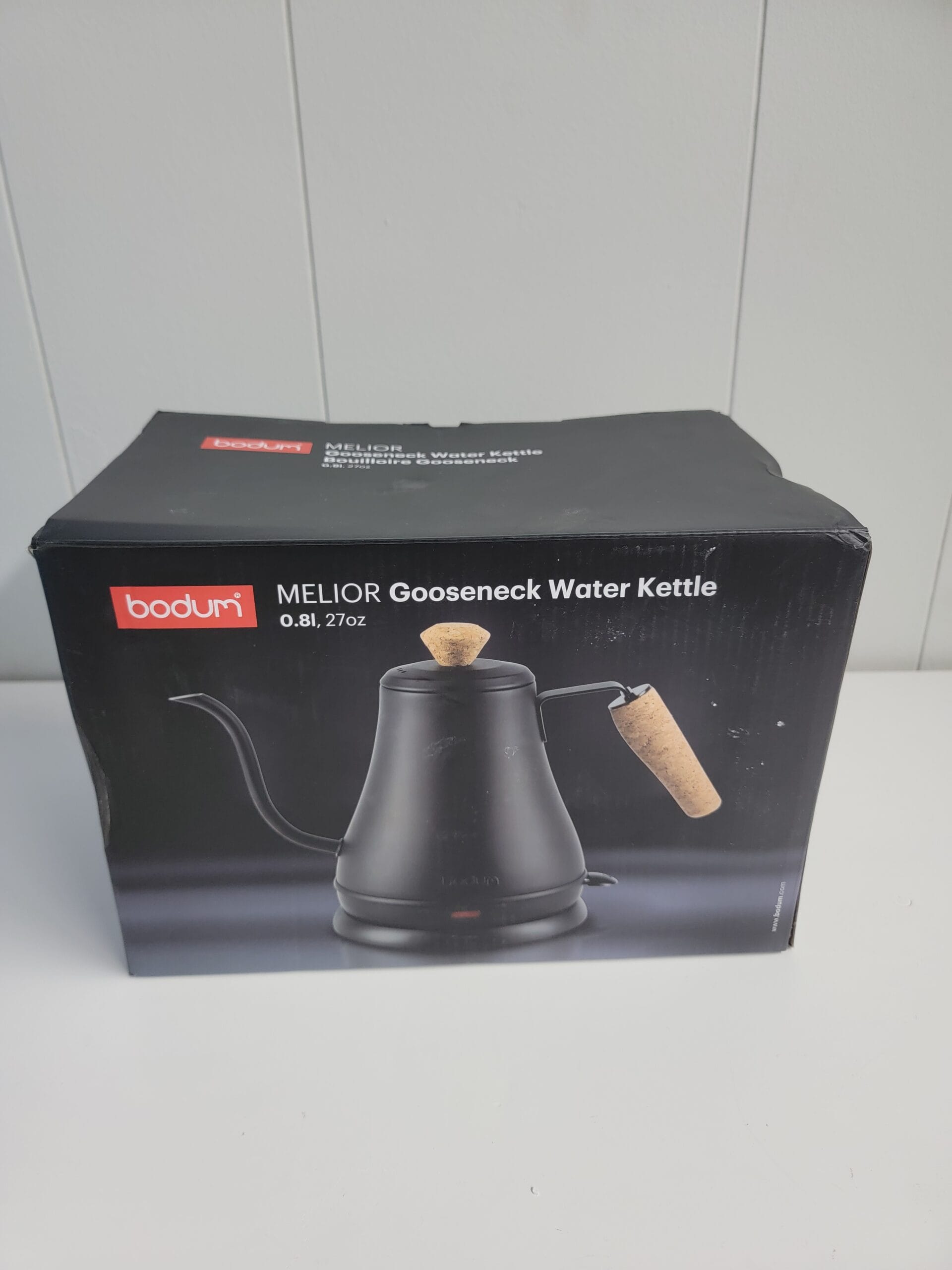 Bodum Goose Neck 27oz Electric Water Kettle - Black