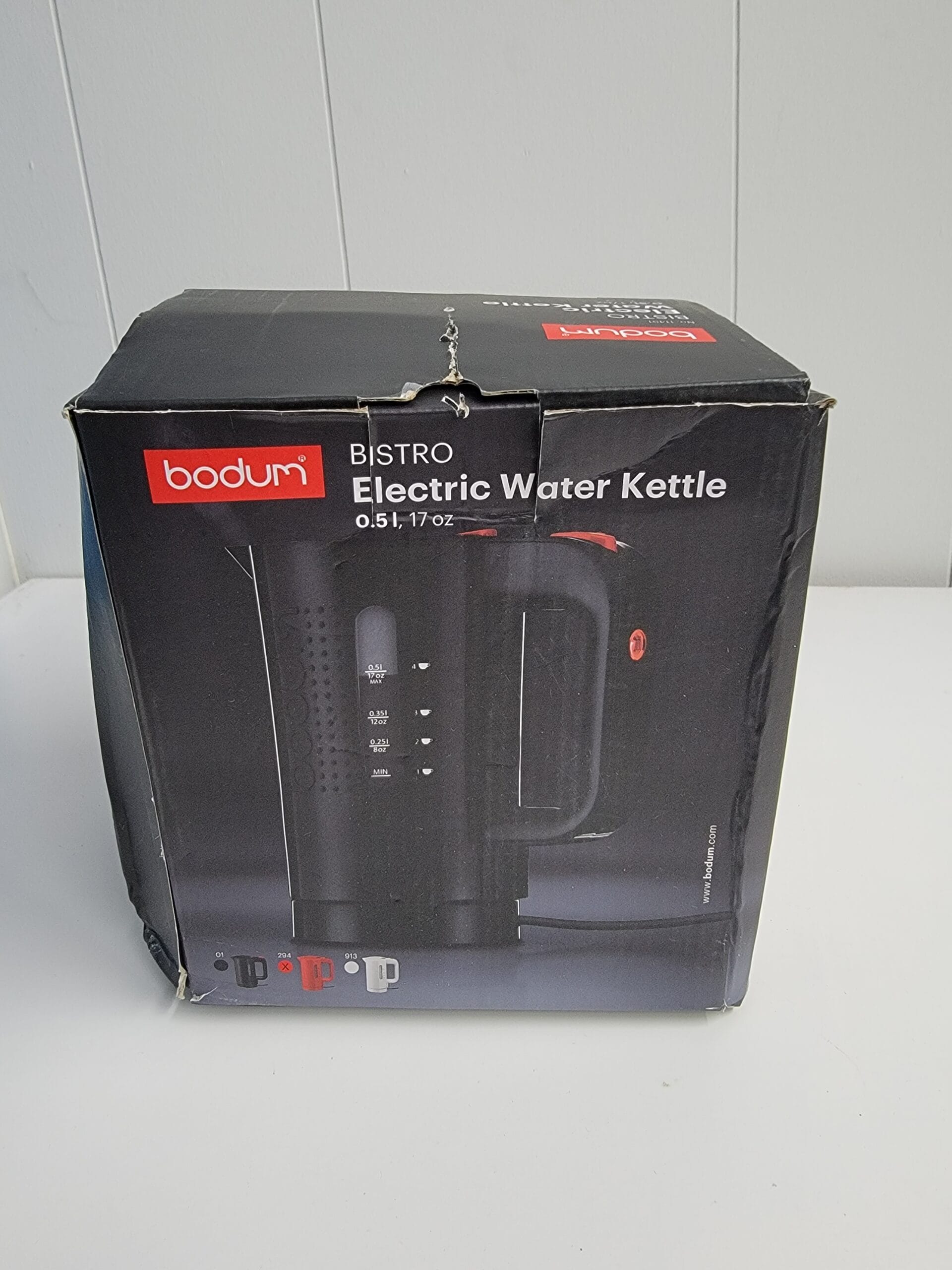 Electric water kettle, 0.5 l, 17 oz