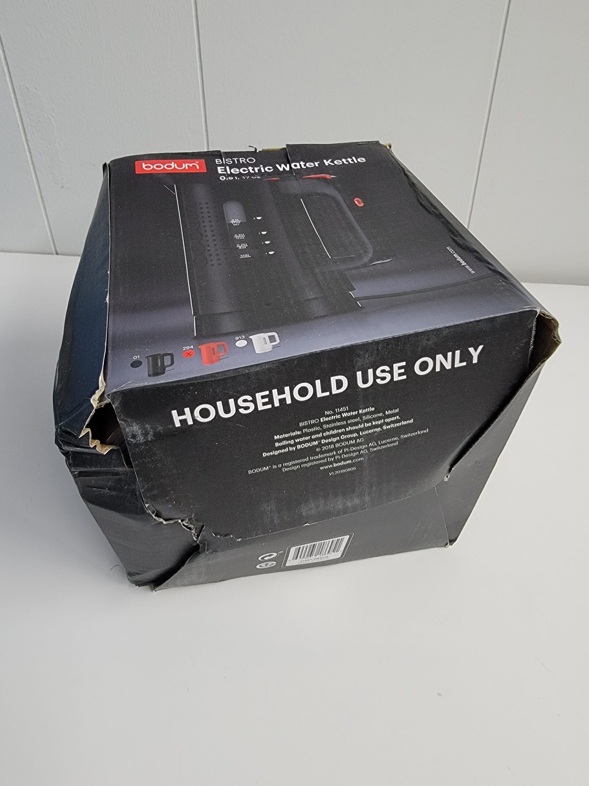 Electric water kettle, 0.5 l, 17 oz