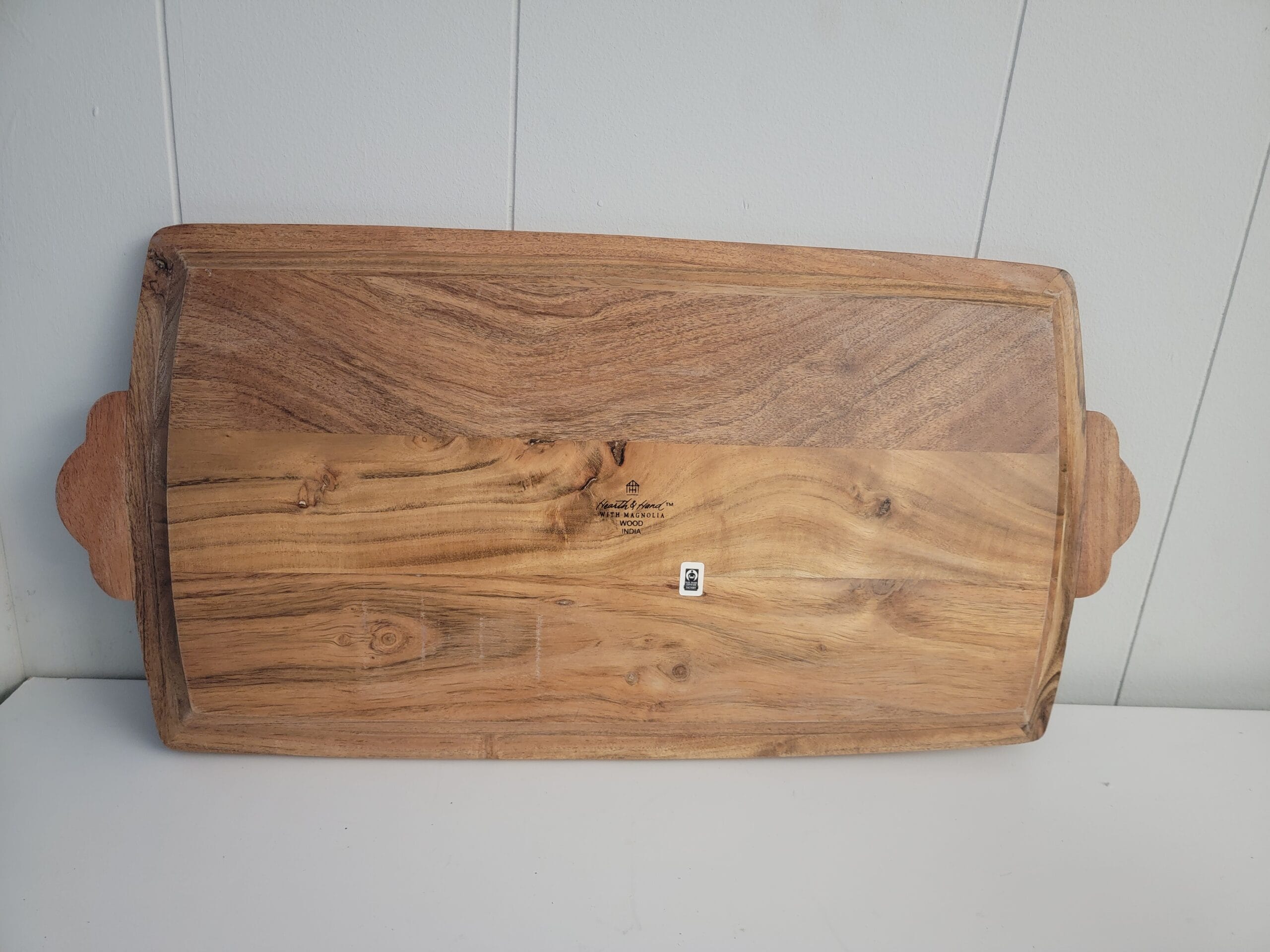 Large Wood Serving Tray - Hearth & Hand™ with Magnolia