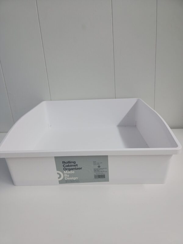 Rolling Cabinet Organizer White - Made By Design