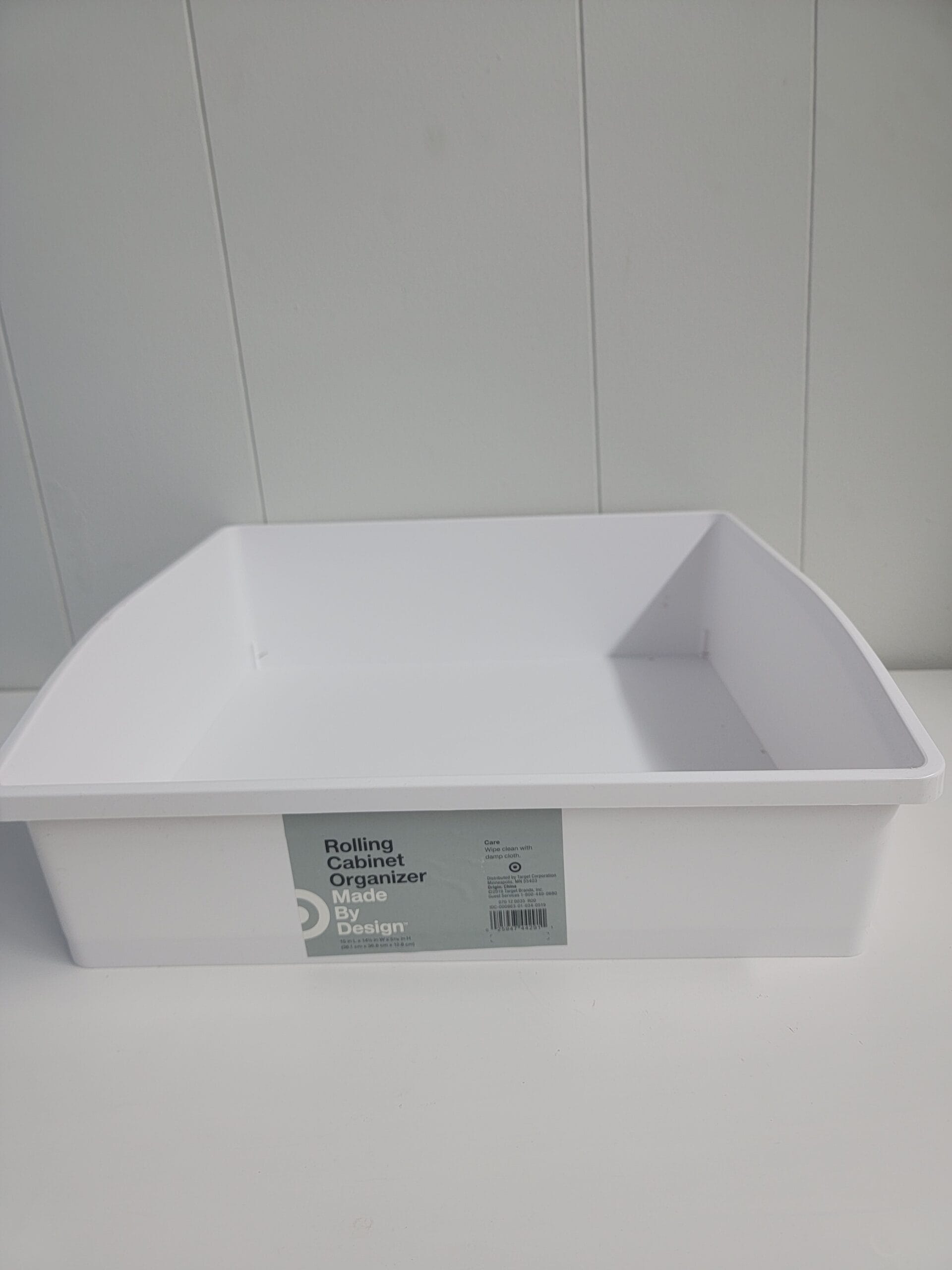 Rolling Cabinet Organizer White - Made By Design