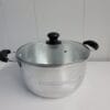 IMUSA 8qt Aluminum Pot with Glass Lid and Bakelite Handles IMUSA 8qt Aluminum Pot with Glass Lid and Bakelite Handles