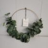 14" Faux Eucalyptus Wire Wreath - Hearth & Hand with Magnolia