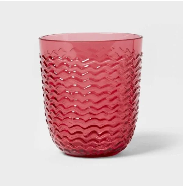 13oz Plastic Wave Texture Short Tumbler  - Opalhouse™