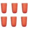 19oz Plastic Wave Texture Tall Tumbler Orange - Opalhouse 19oz Plastic Wave Texture Tall Tumbler Orange - Opalhouse